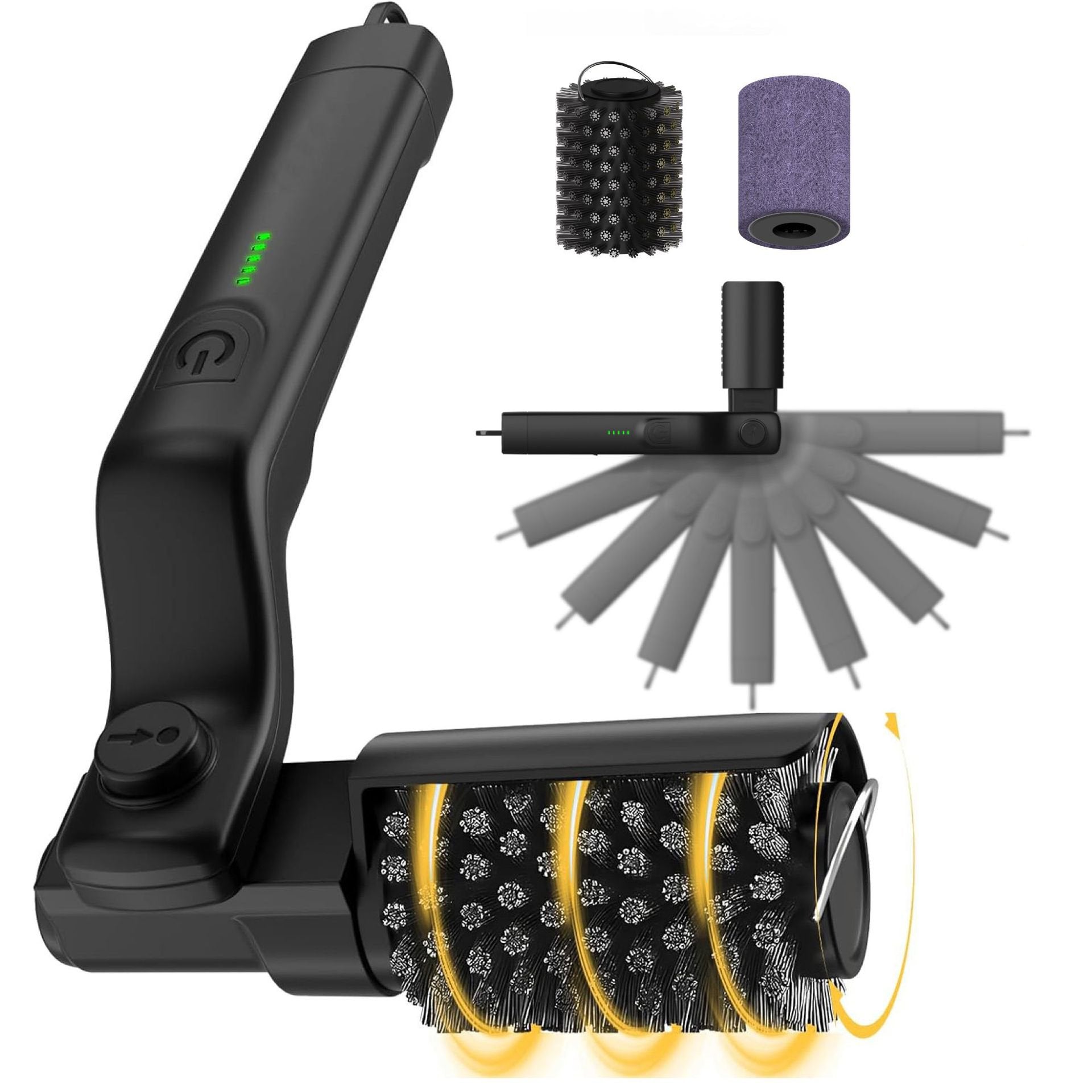 🍖✨Electric Three-Speed BBQ Brush – Effortless Cleaning for Your Grill