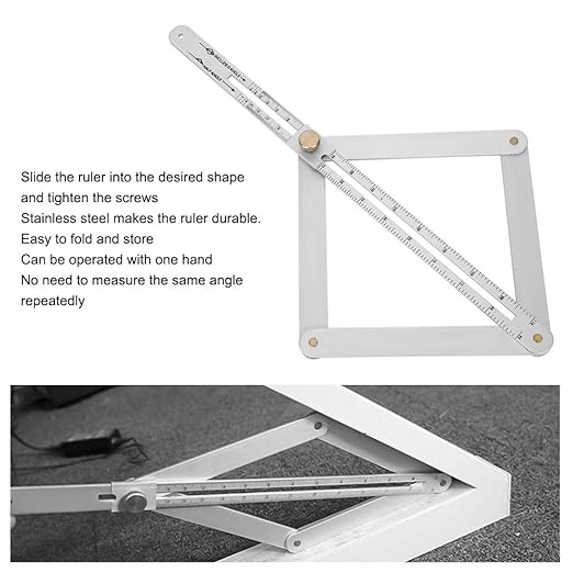Precision Multi-Angle Measuring Ruler