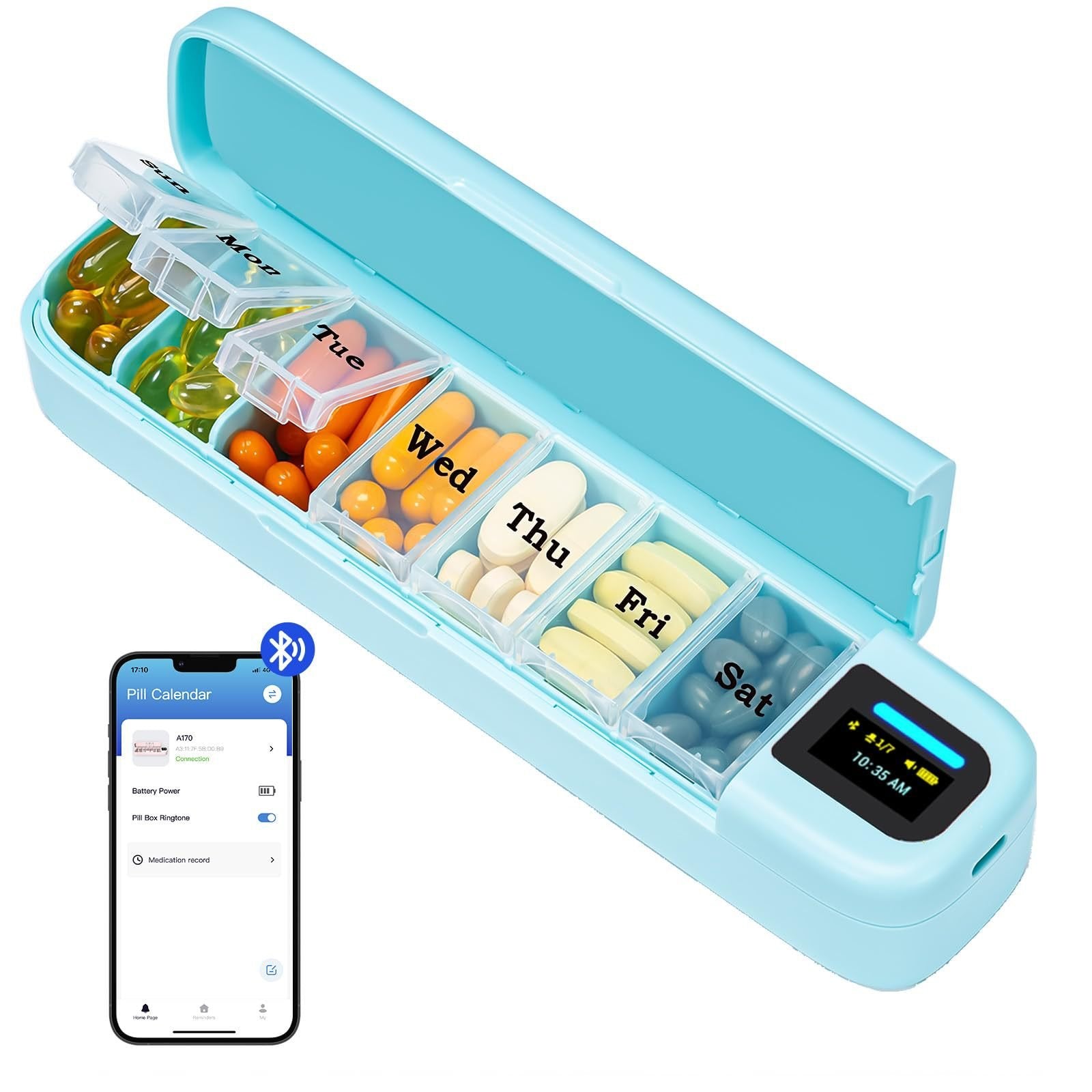 Automatic Pill Dispenser with Smart Alarm ⏰💊