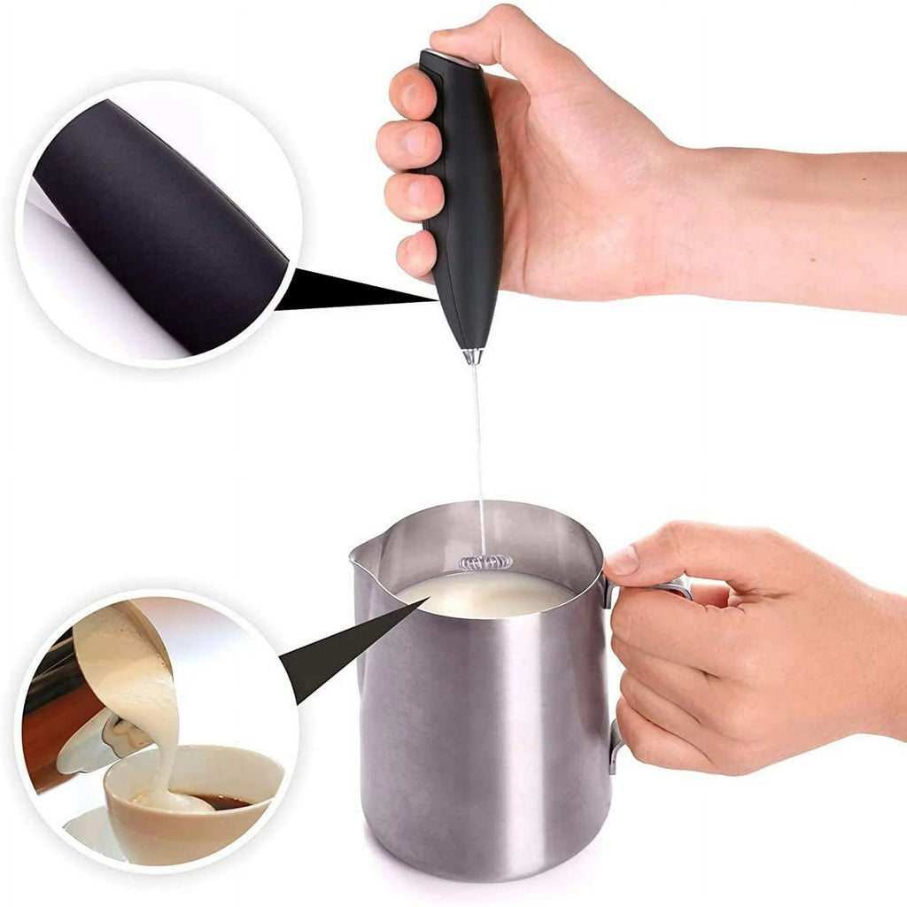 🔥Hot Sale 49% OFF-Milk Frother Handheld With Stand(Various collection colors)