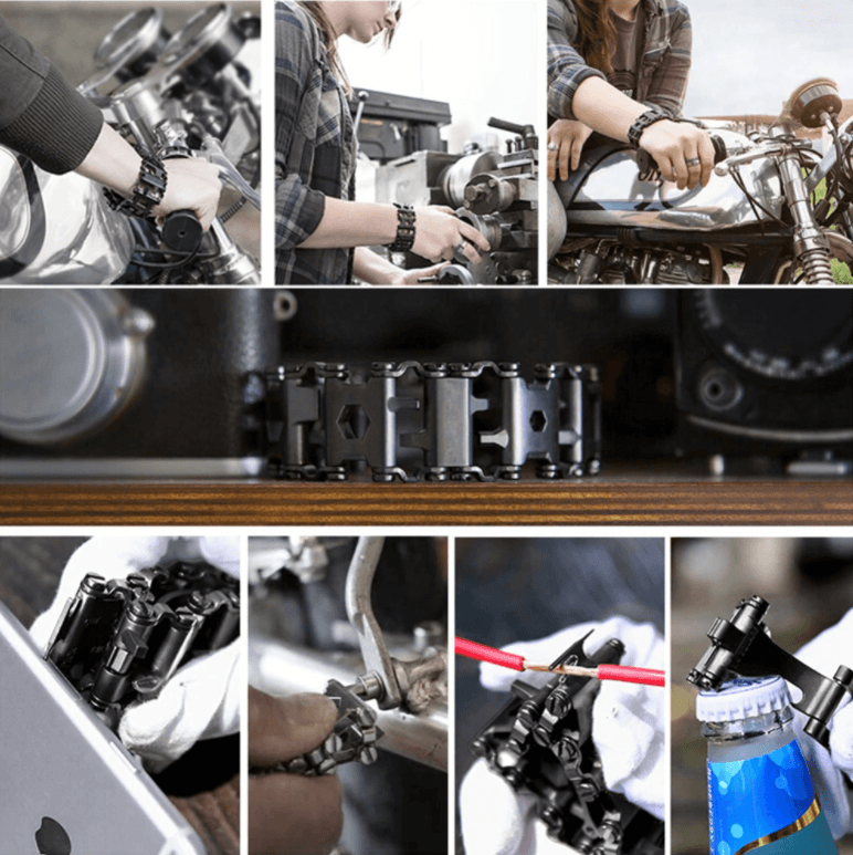 29-in-1 Multifunctional Stainless Steel Bracelet