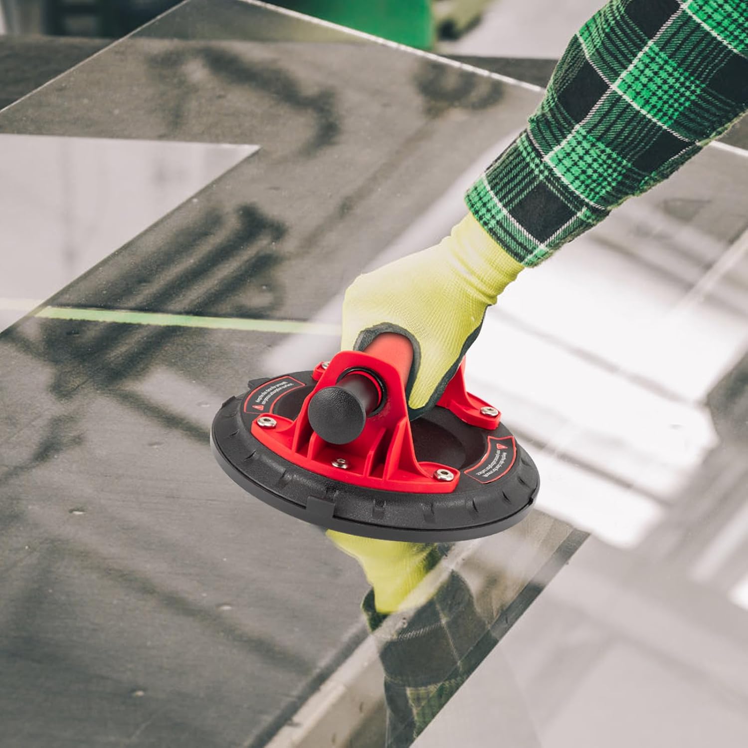 Heavy-Duty 20.5 cm Suction Cups for Glass, Tiles, and More – 132 kg Load Capacity, Perfect for Lifting and Moving Heavy Objects