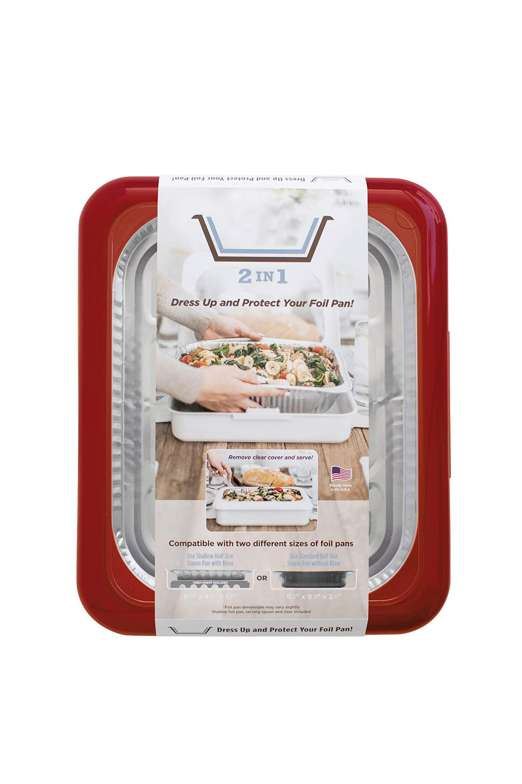 🎉Aluminium Foil Trays with Removable Riser