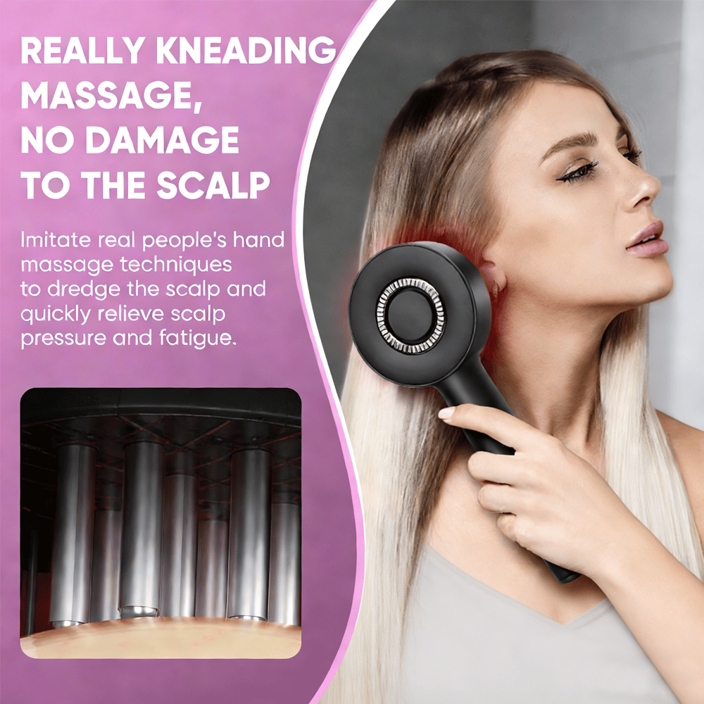 💆‍♀️ 3 in 1 Scalp Massager Hair Growth Hair Oil Applicator