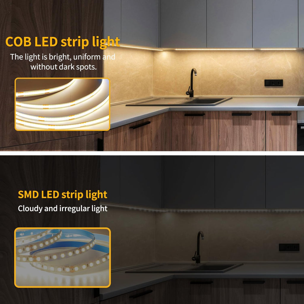 LED Strip Lights Dimmable - with Remote & App Control LED Strip Lights