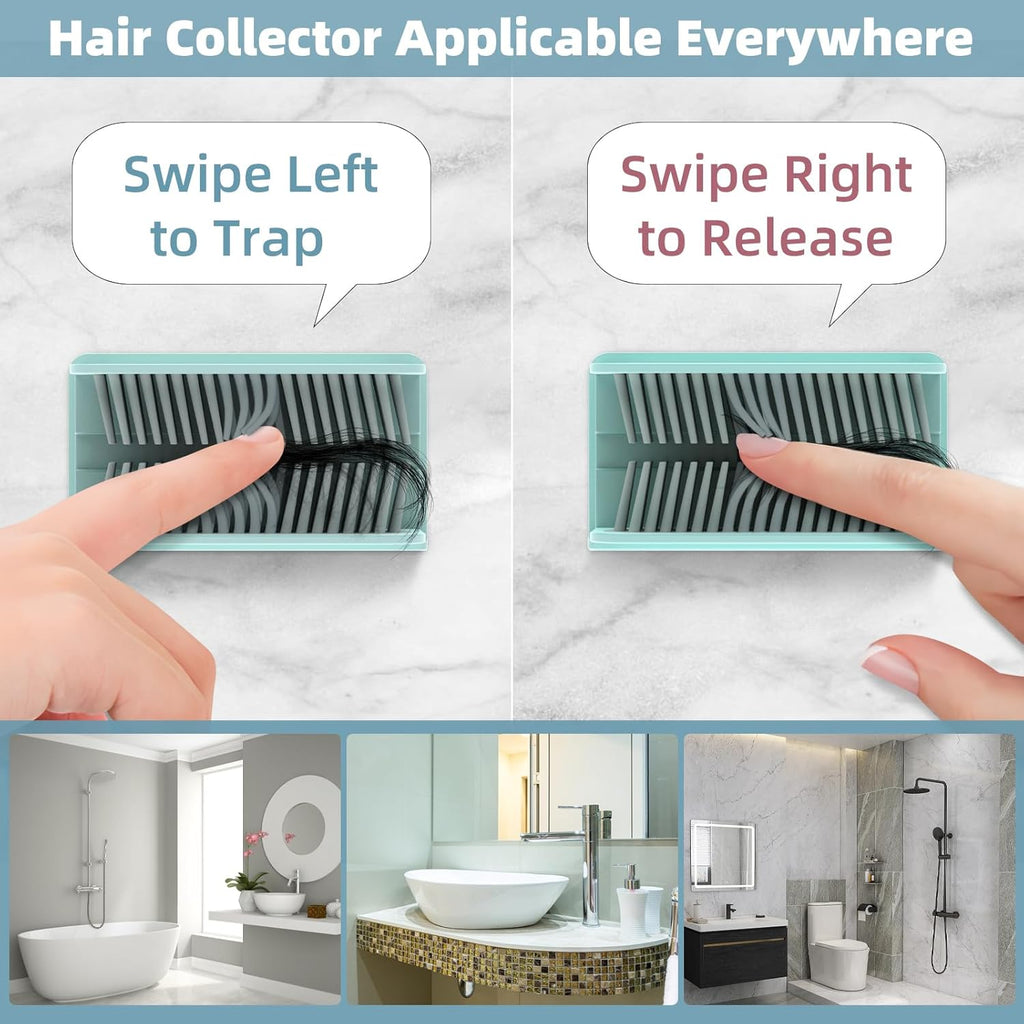 🔥HOW SALE- 49% OFF🔥Reusable Shower Wall Hair Collector