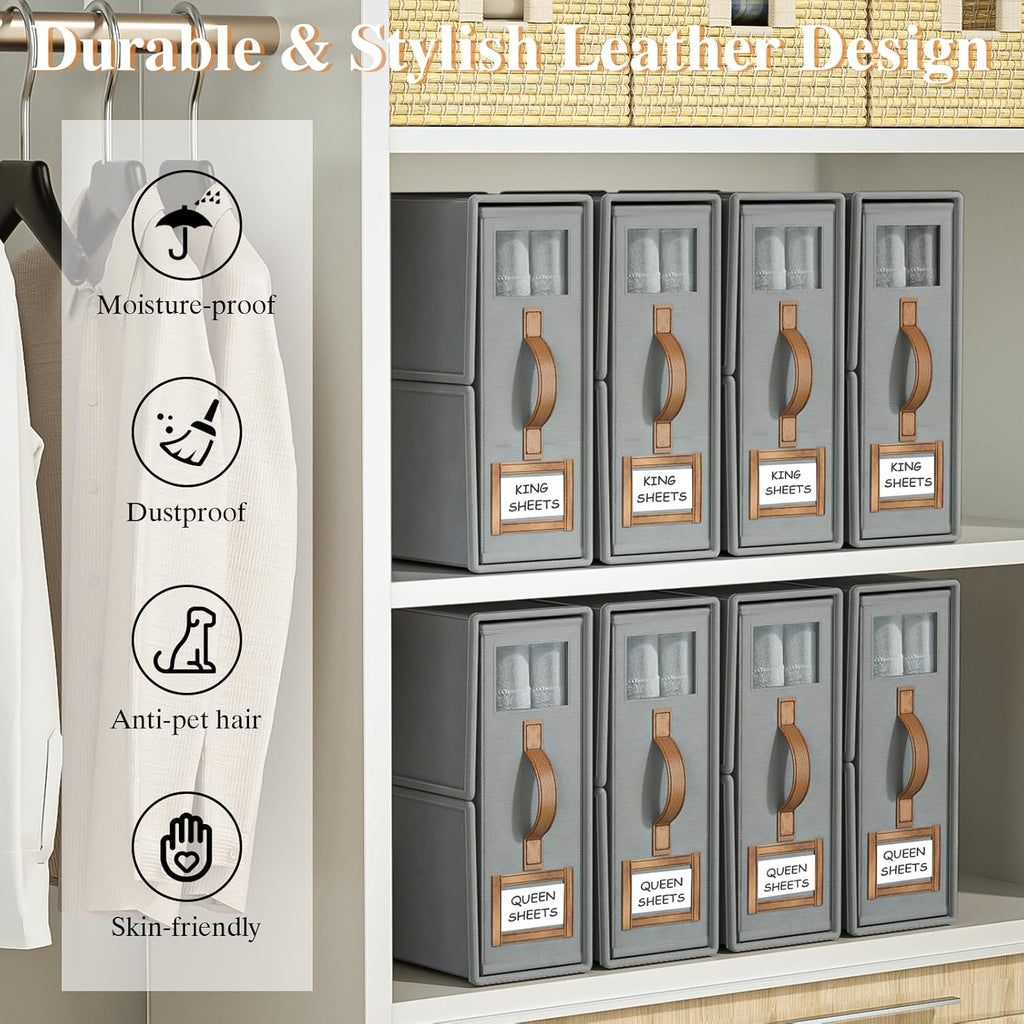 Foldable Sheet Storage Set – Keep Your Bedding Organized and Neat 🛏️✨