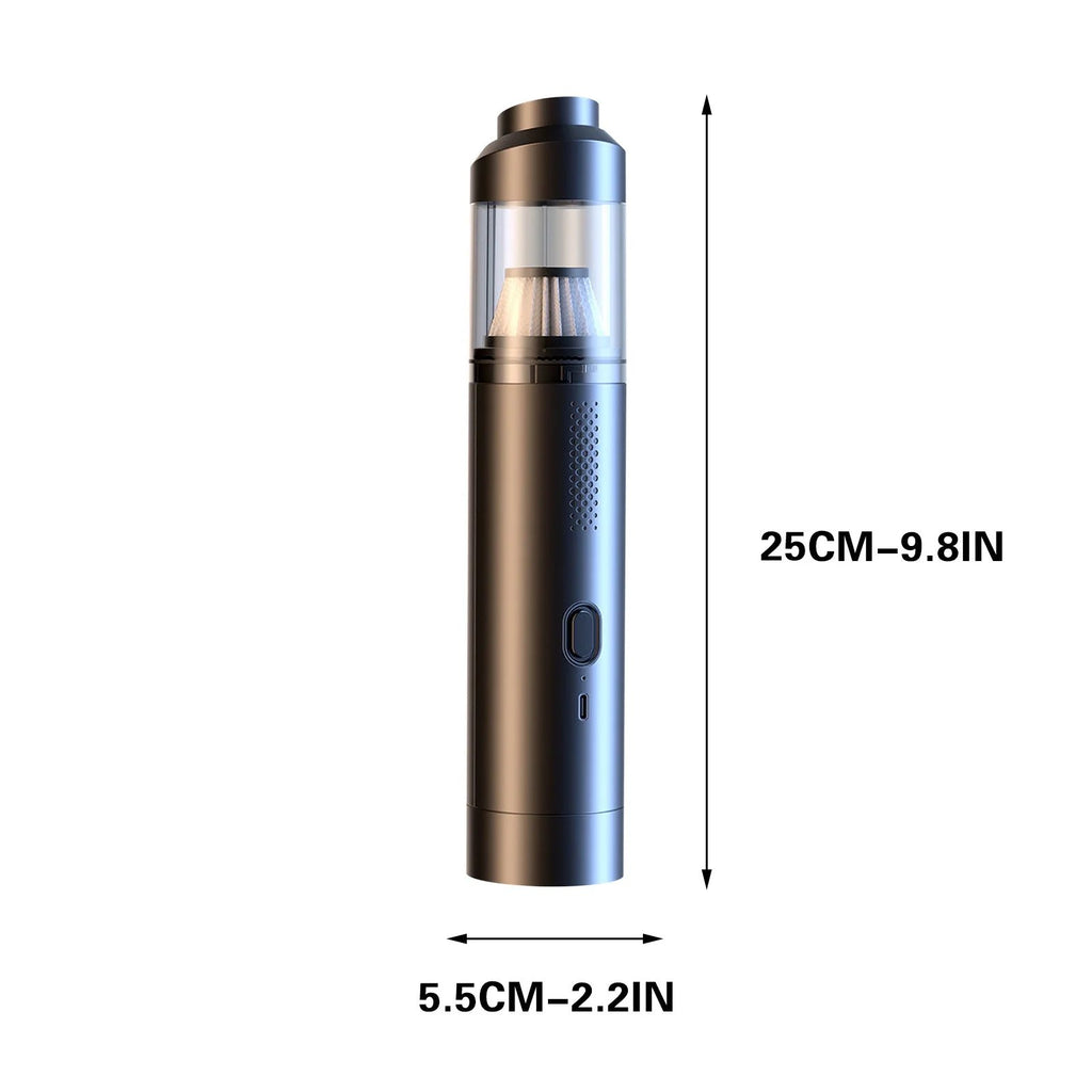 4-in-1 Multi-Function Car Vacuum Cleaner, Portable Air Pump, Wireless Vacuum & Mini Blower