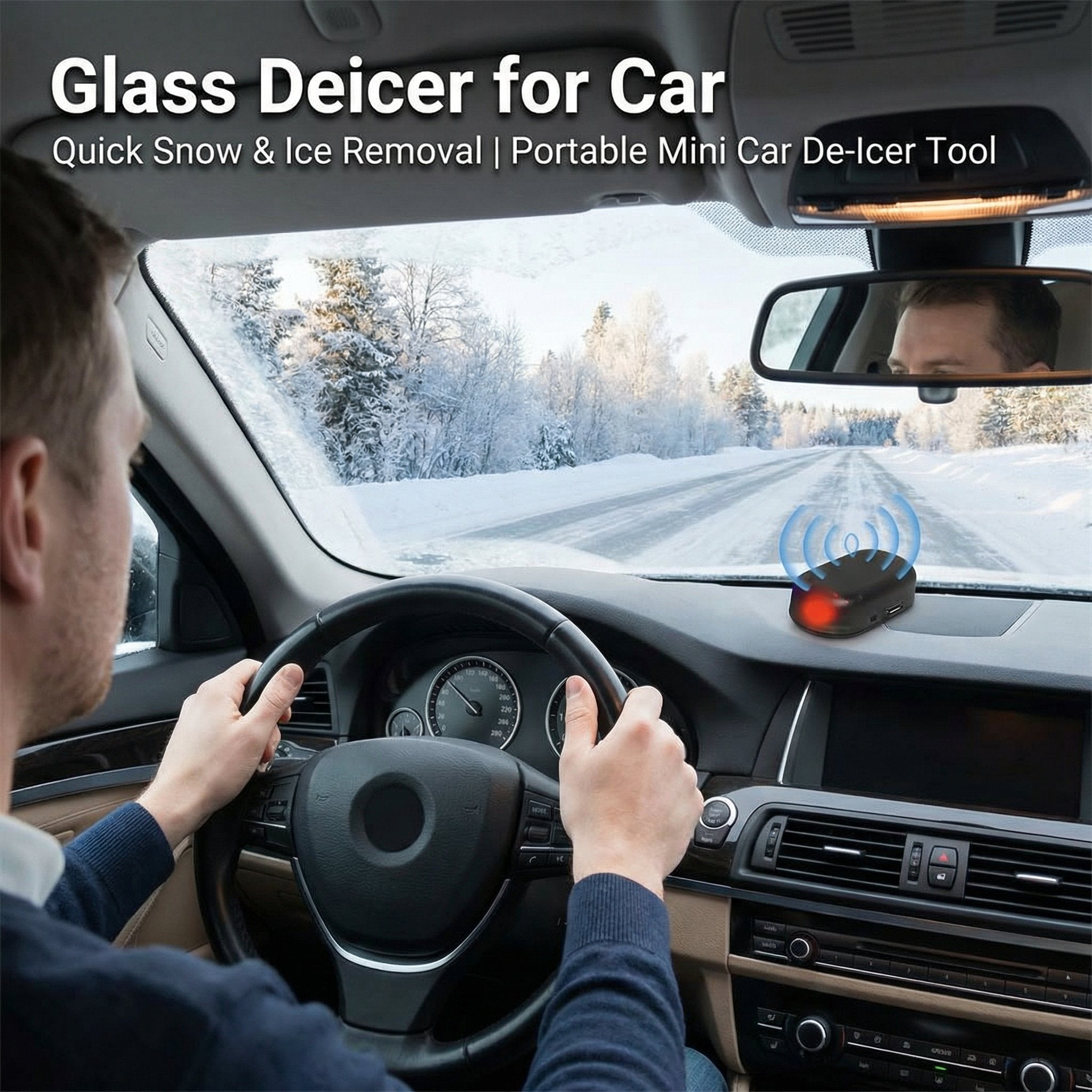 ❄️ Glass Deicer for Car