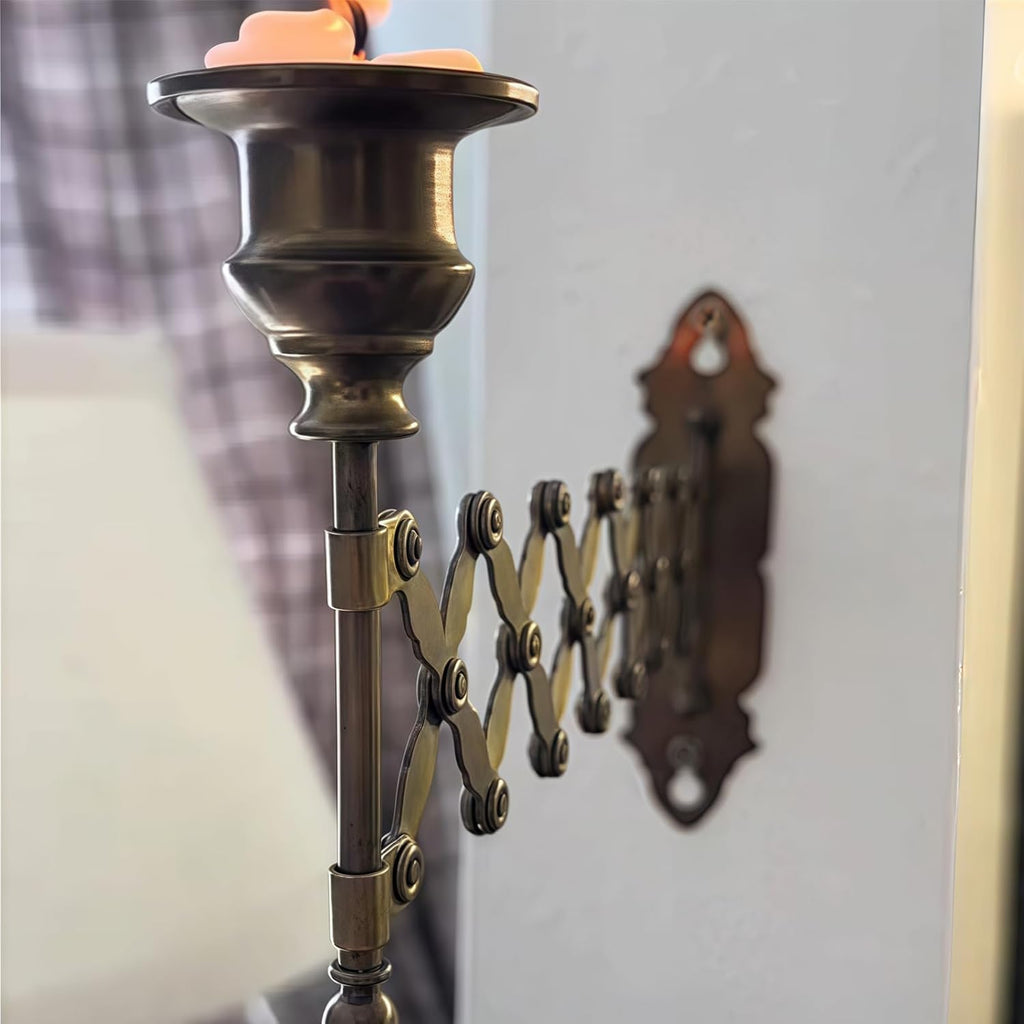 Extendable Vintage Taper Candle Holder