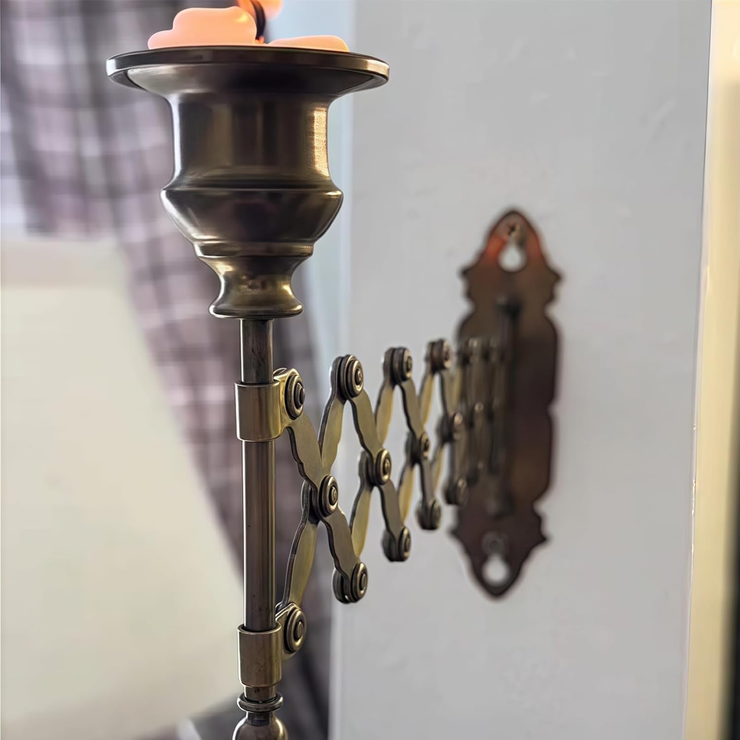 Extendable Vintage Taper Candle Holder