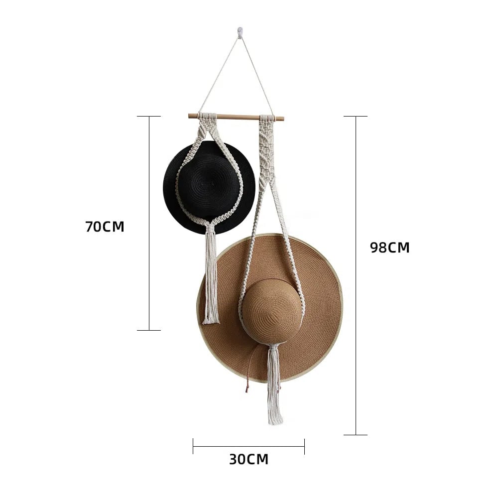 Multinivel Hat Decoration Set with Tassels