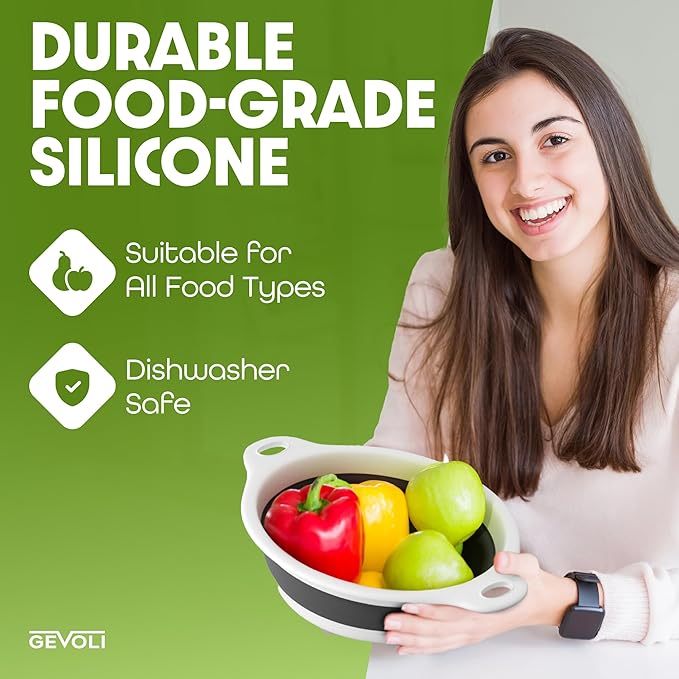 Collapsible Colanders Set