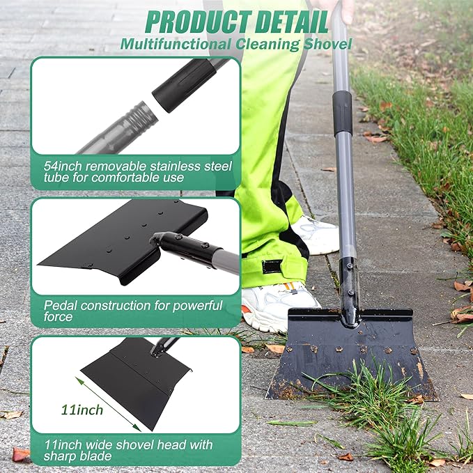 Multifunctional Garden Cleaning Shovel