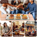 Smart Foldable Electric Warming Tray – Keep Your Food Warm, Anytime!
