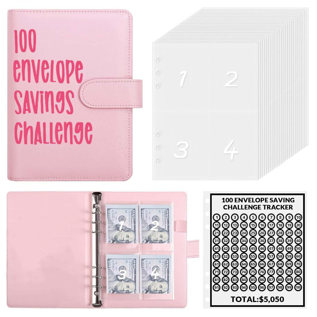 ✉️ 100 Envelope Challenge Binder
