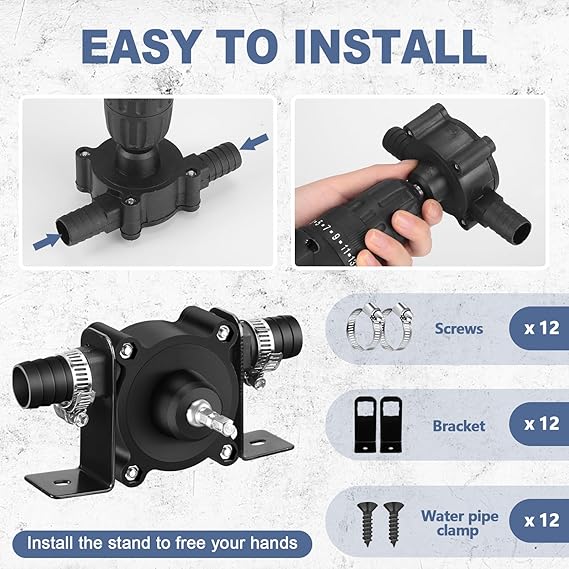 Portable Mini Water Pump: Efficient and Easy to Use for All Your Liquid Transfer Needs