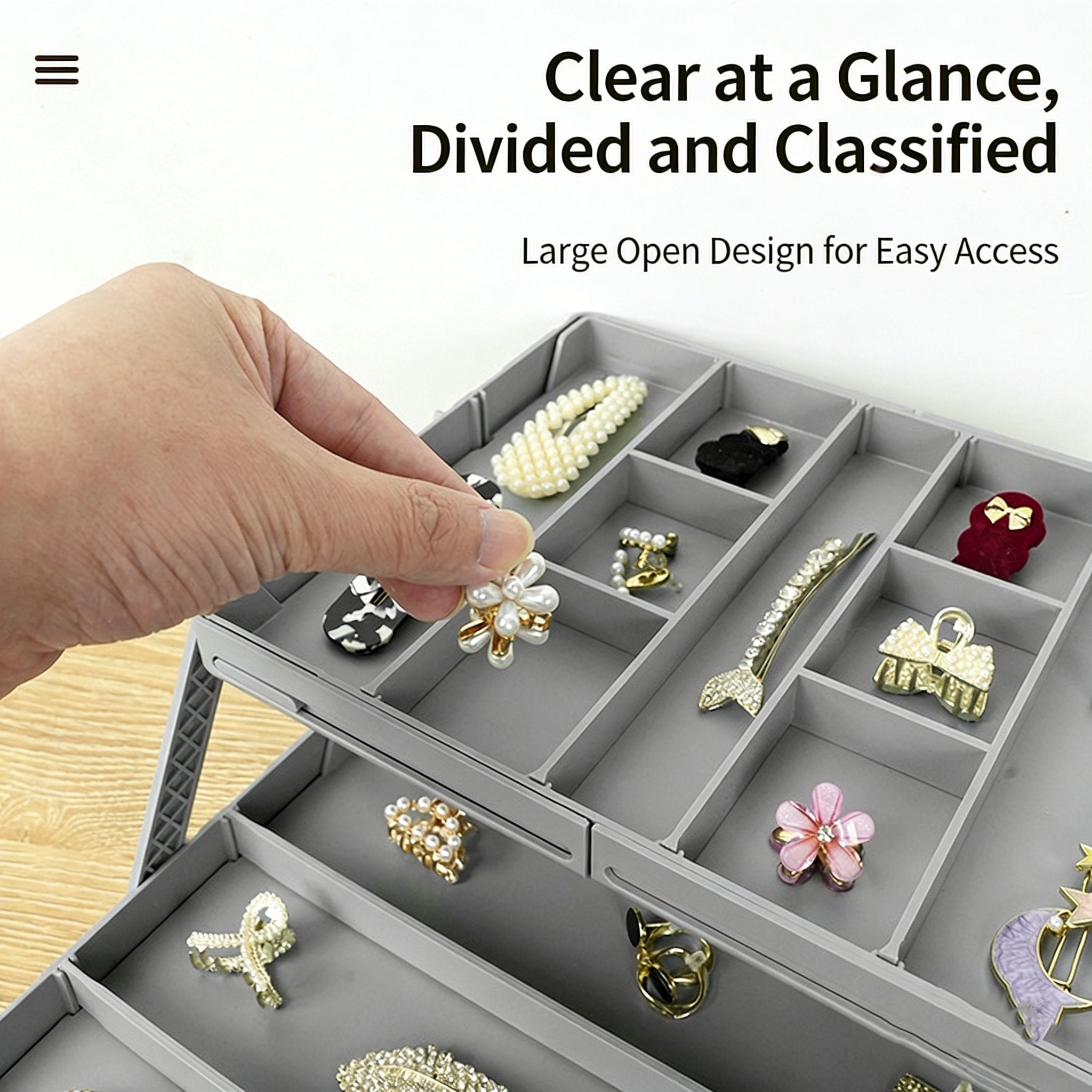 ✨ Extendable Drawer-Style Storage Organizer