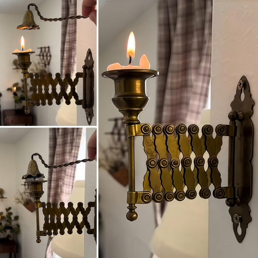Extendable Vintage Taper Candle Holder