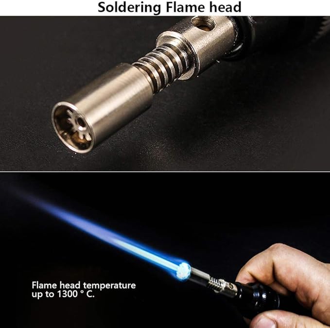 Portable 4-in-1 Soldering Iron Kit | Adjustable Temperature Welding Tool for Automotive and Electronic Repairs