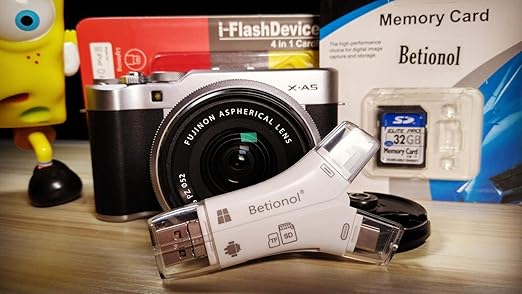 4-in-1 Multi-Card Reader – Effortless Data Transfer and More!