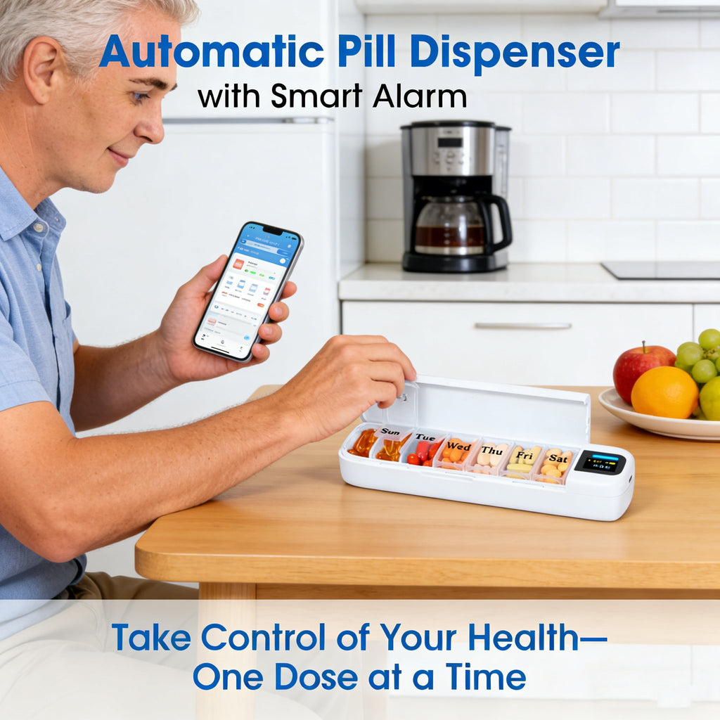 Automatic Pill Dispenser with Smart Alarm ⏰💊