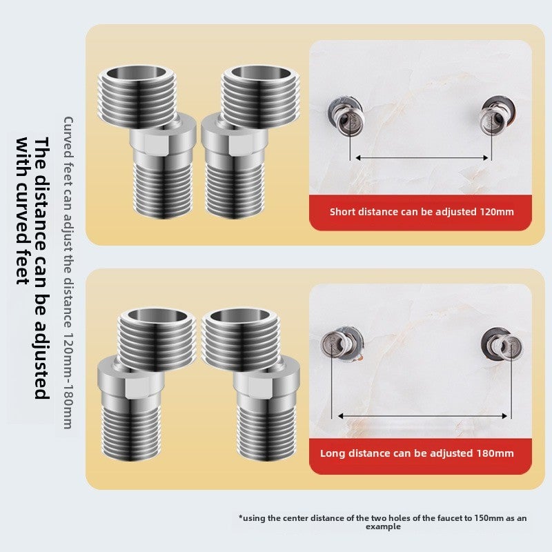 Adjustable Shower Faucet Angle Adapter