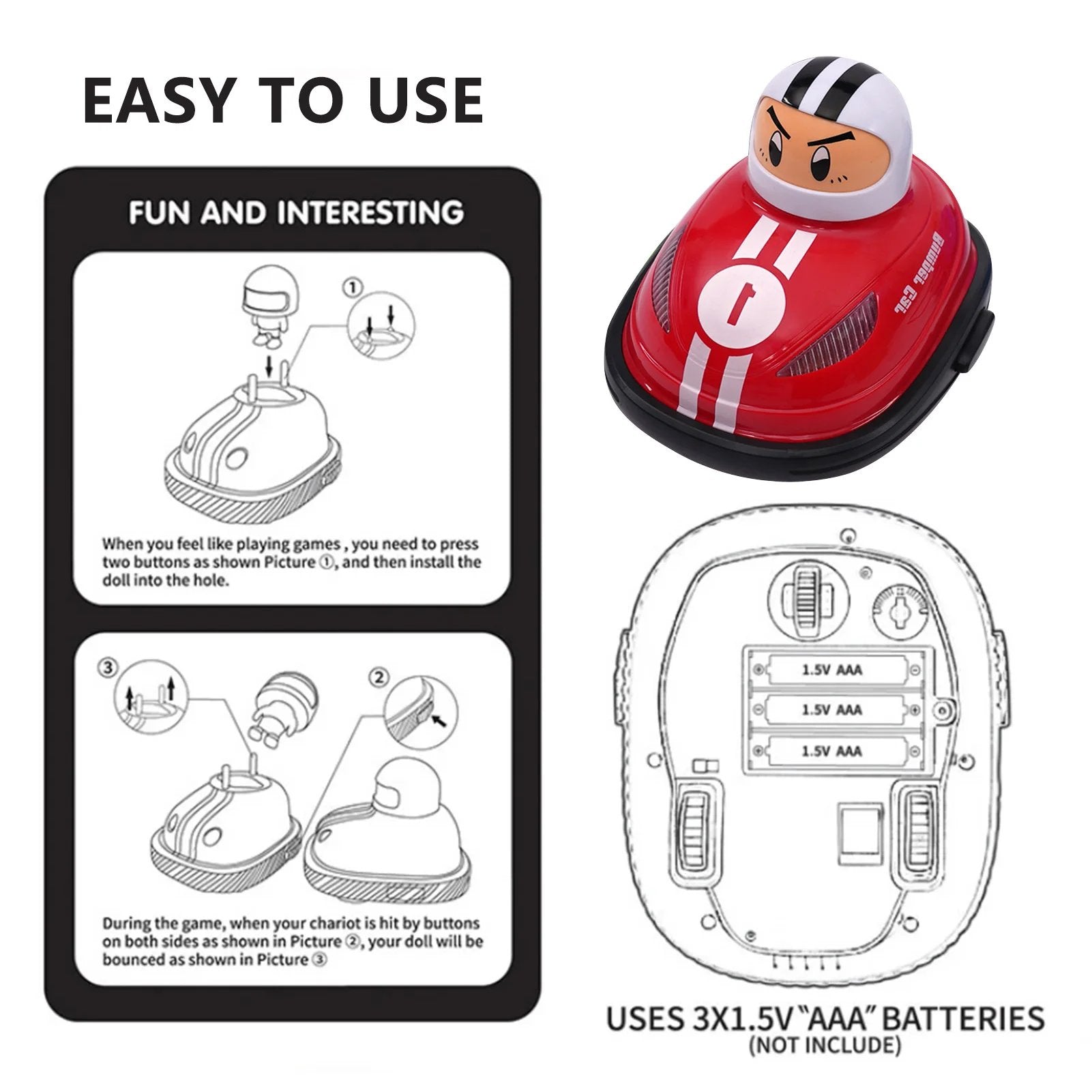 🔥HOT SALE 49% OFF - 🎁Best Party Toys - Super Bumper Cars