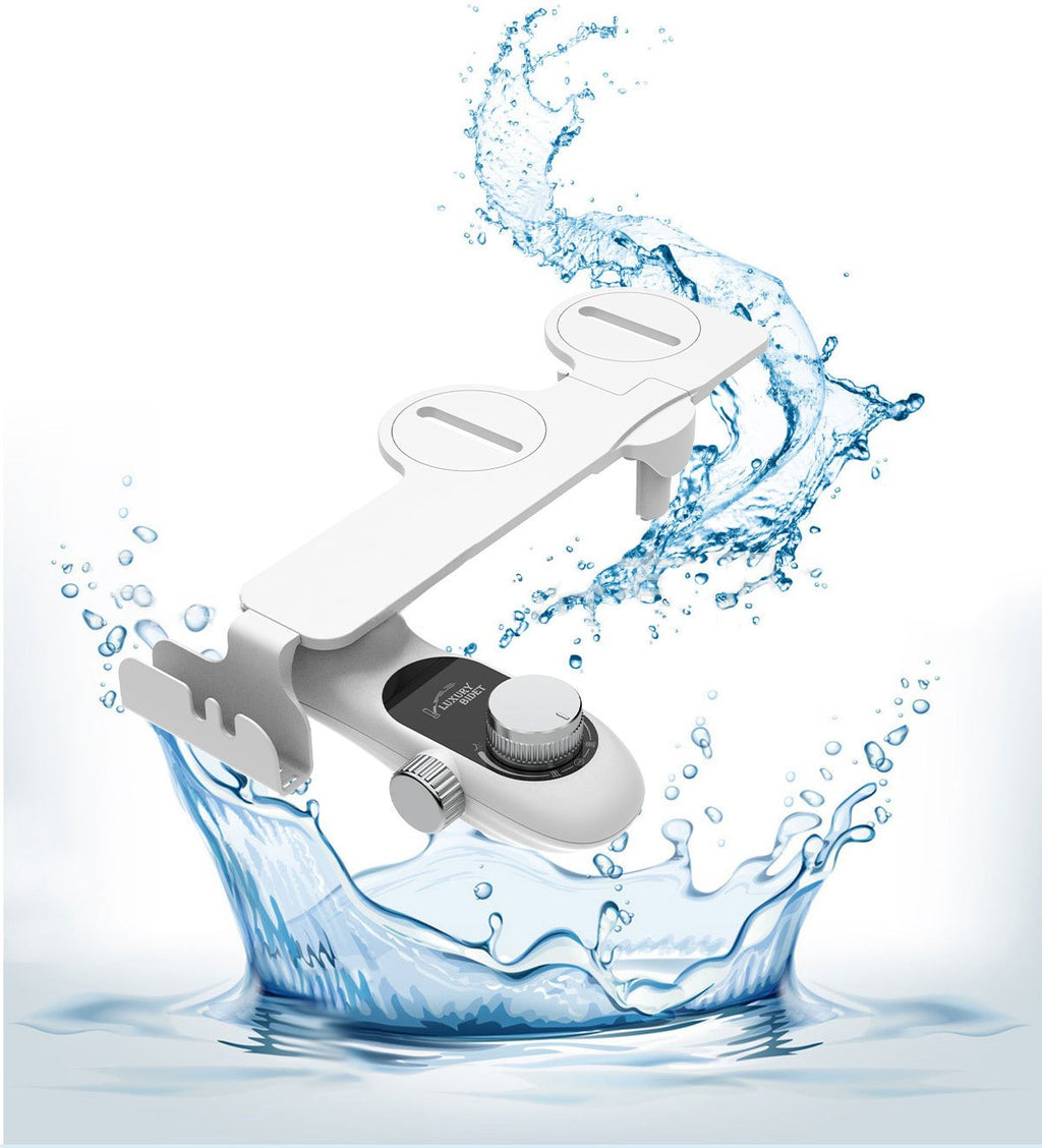 Bidet Toilet Attachment – Adjustable Water Pressure & Dual Nozzle Design for Effective Cleaning