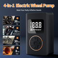 Portable Electric Air Pump with Digital Pressure Gauge