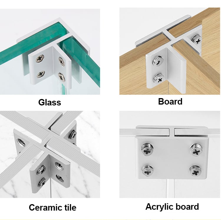 Glass Connector - Rimless Clip Holder