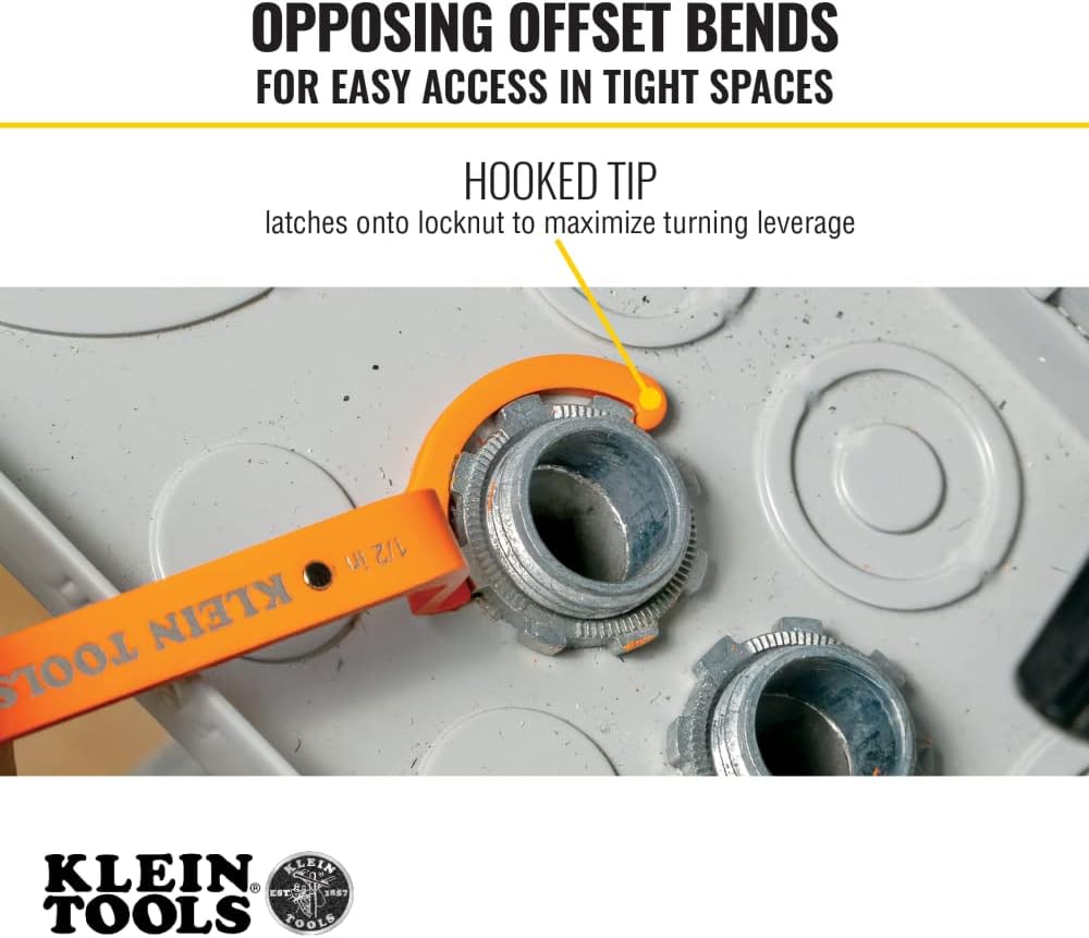 Locknut Wrench Kit, 1⁄2 & 3⁄4