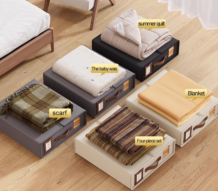Foldable Sheet Storage Set – Keep Your Bedding Organized and Neat 🛏️✨