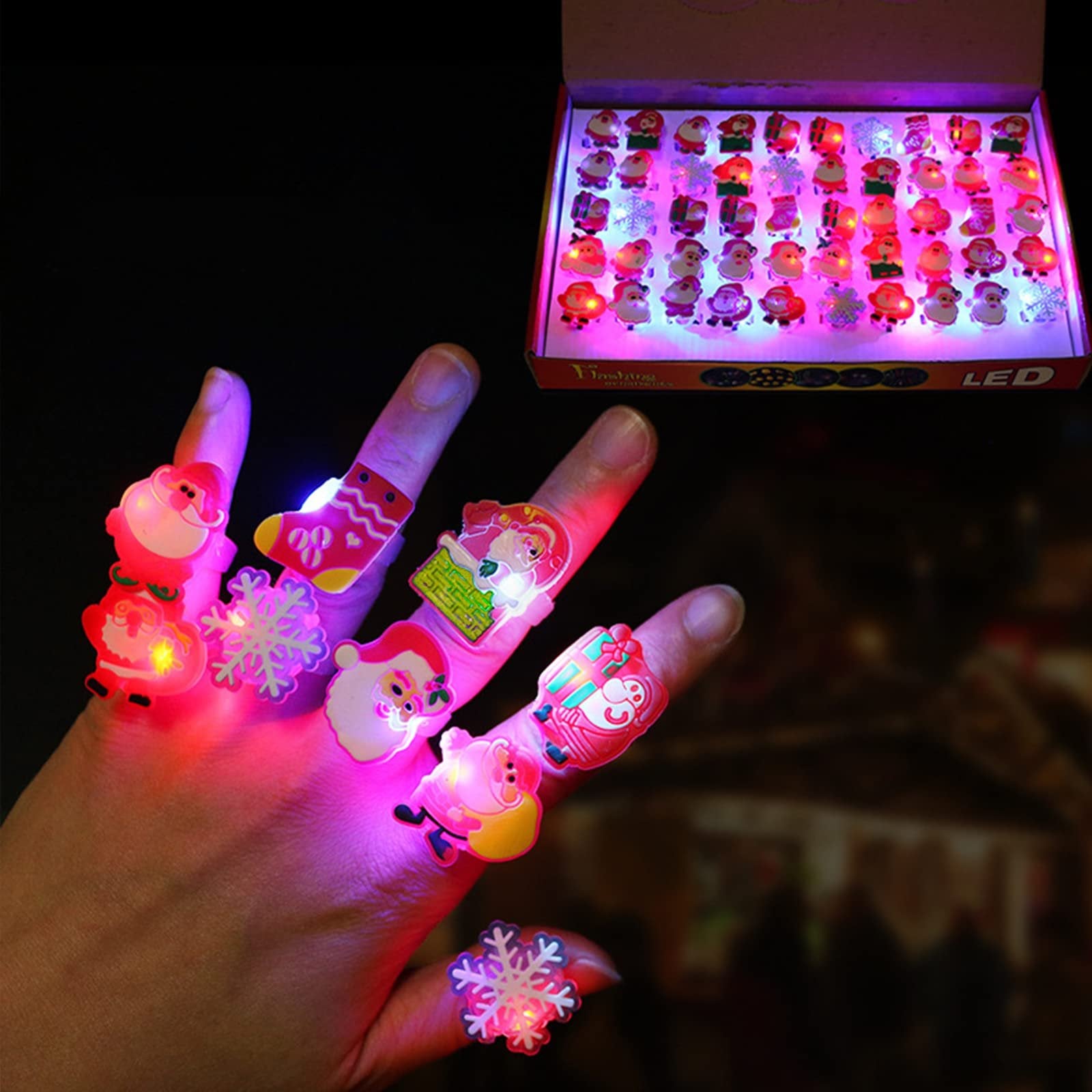 ✨LED Light Christmas Ring