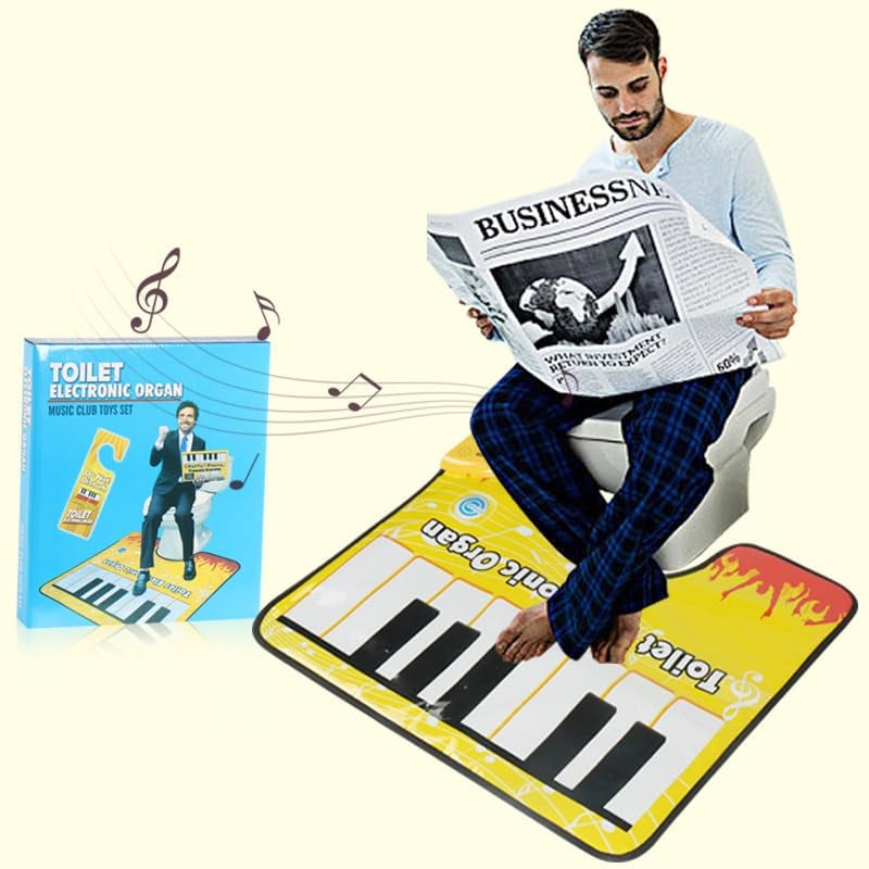 Toilet Piano Sound Pad - This is a great gag gift for all ages