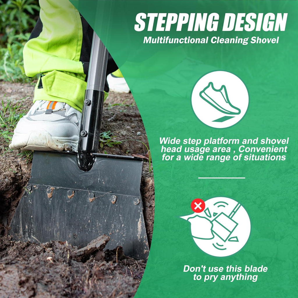 Multifunctional Garden Cleaning Shovel