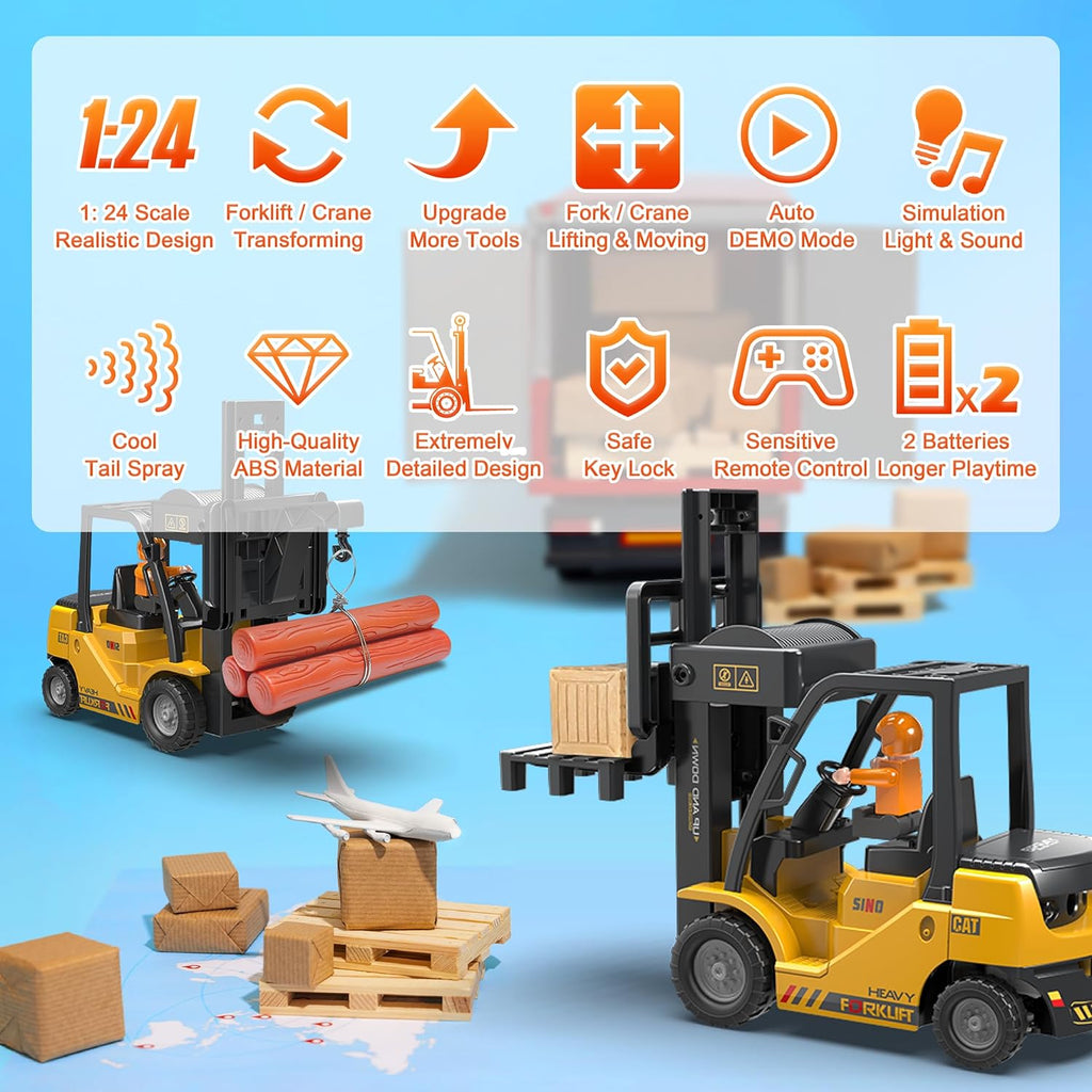 🚧 Ultimate RC Construction Vehicle Collection 🚜 Forklifts, Excavators, Dump Trucks, Cranes & More! 🚛