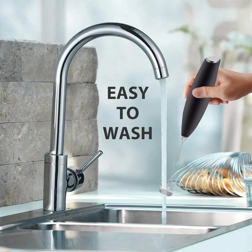 🔥Hot Sale 49% OFF-Milk Frother Handheld With Stand(Various collection colors)