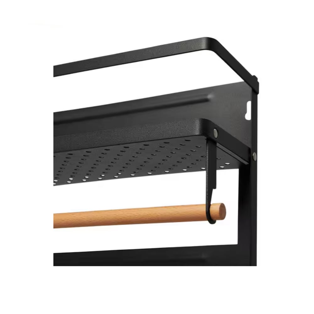 🧂 Double-Layer Wall-Mounted Magnetic Spice Rack