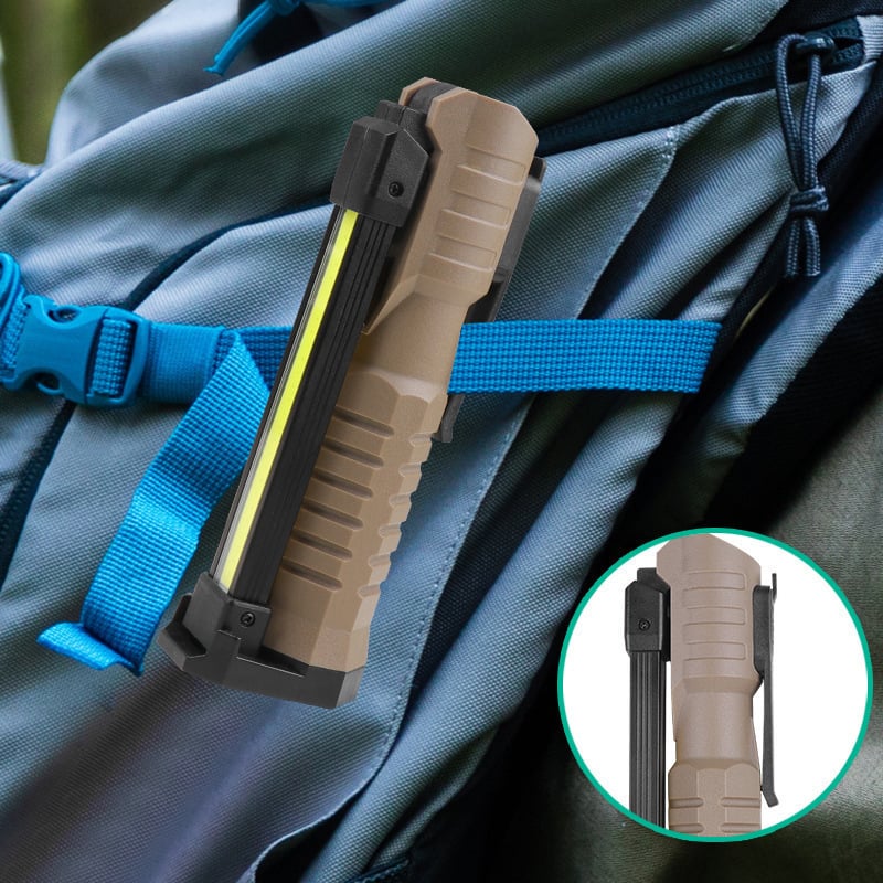 🔦✨USB Rechargeable Mini Flashlight – Magnetic, Multiple Lighting Modes, Perfect for Outdoor & Emergency Use