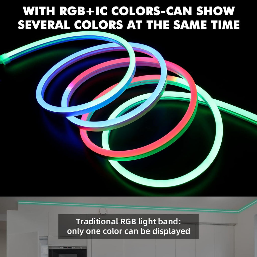 LED light strip RGB with IC neon light strip