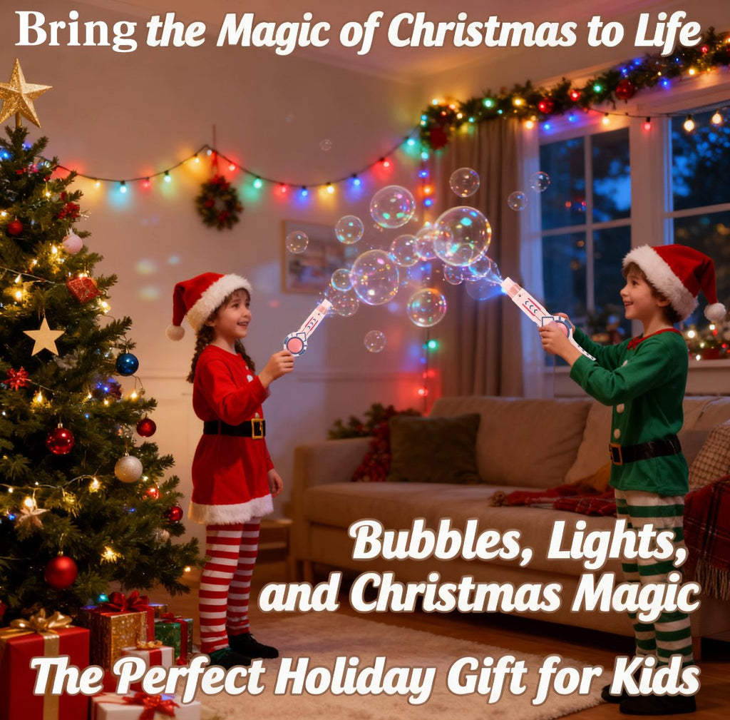 🎉 Magical Smoke Bubble Machine for Kids