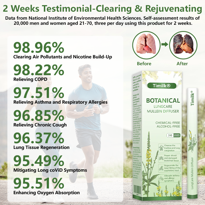Timilk® Botanical LungCare Mullein Diffuser