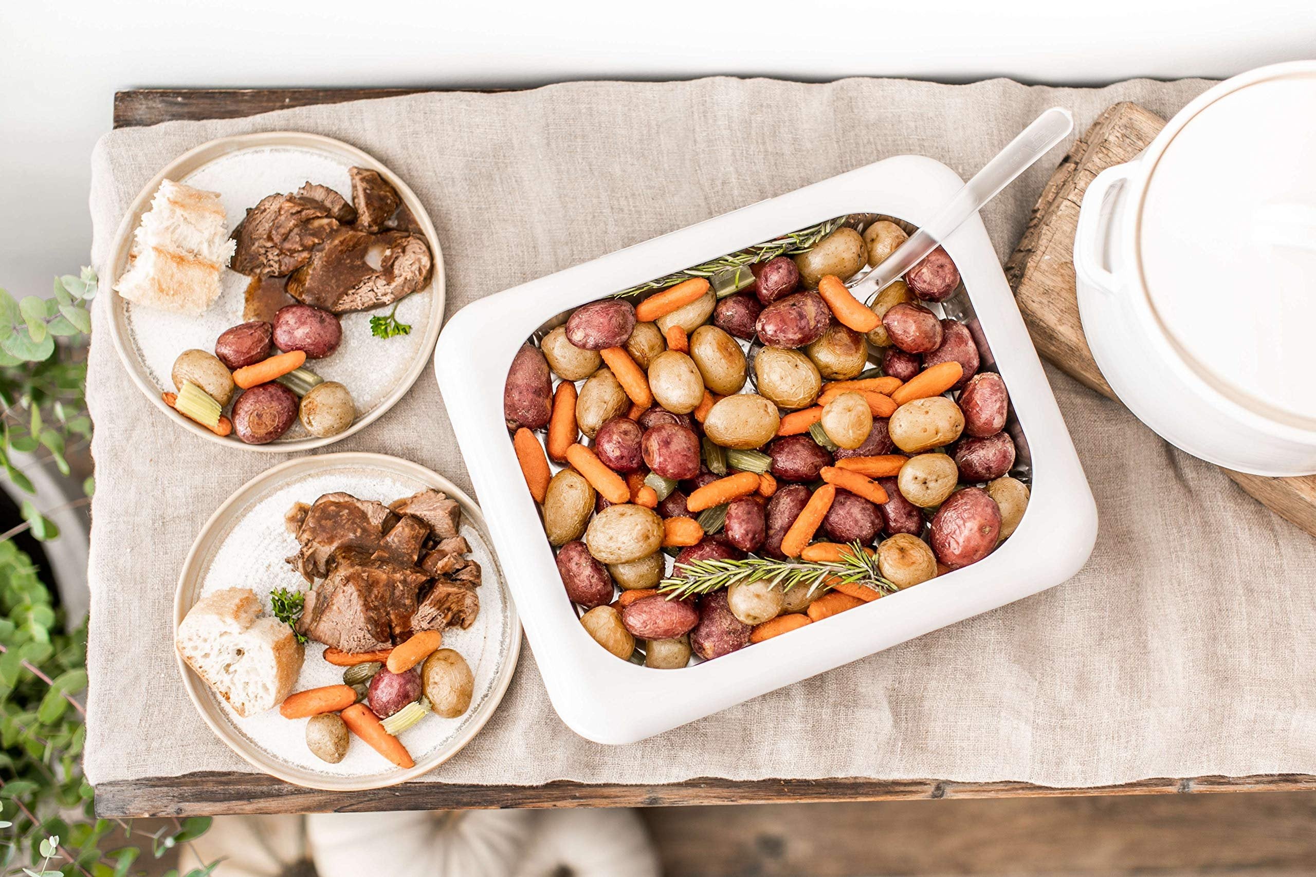 🎉Aluminium Foil Trays with Removable Riser