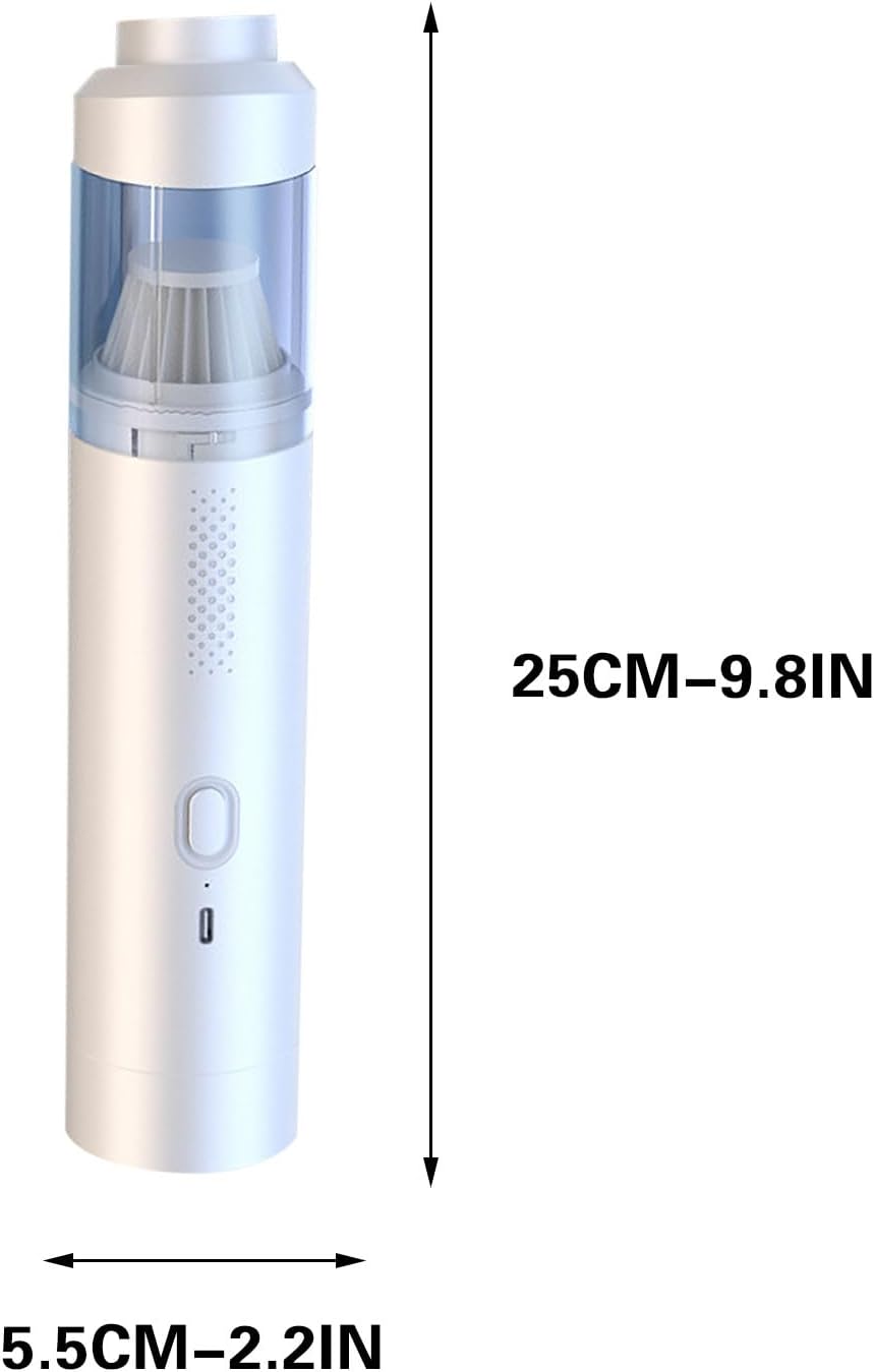 4-in-1 Multi-Function Car Vacuum Cleaner, Portable Air Pump, Wireless Vacuum & Mini Blower