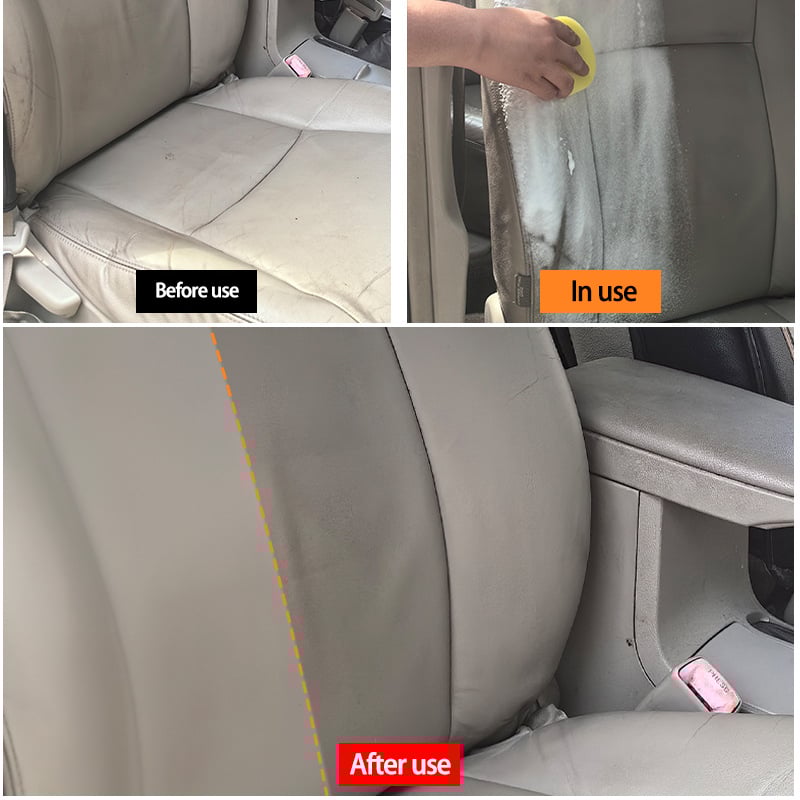 Foam Cleaner Spray for Car Interior & Household Stains | Effective Stain Removal for Seats, Carpets & Upholstery | Easy-to-Use Cleaning Solution