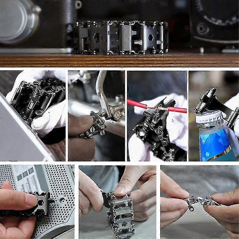 29-in-1 Multifunctional Stainless Steel Bracelet