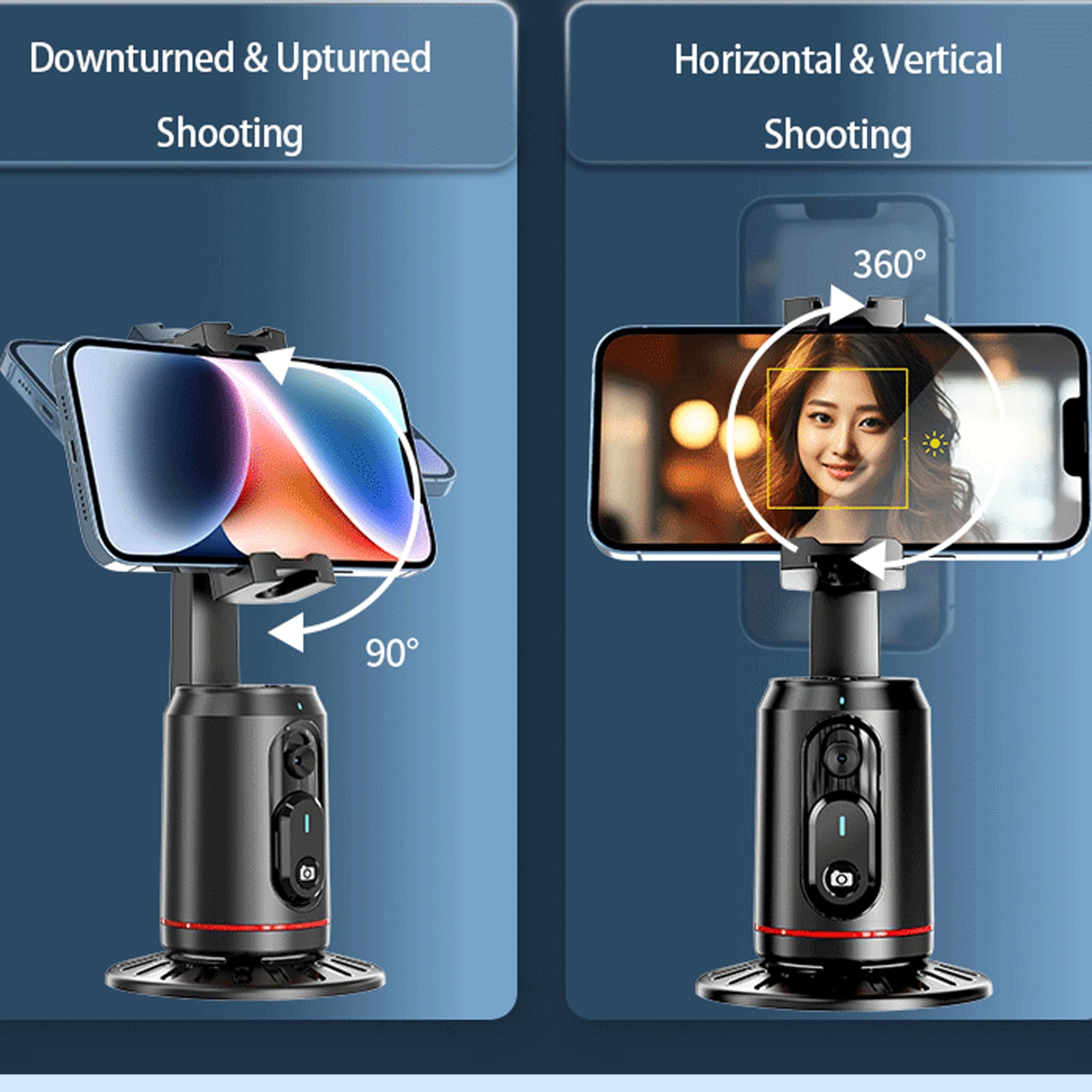 360° Auto Face Tracking Phone Holder