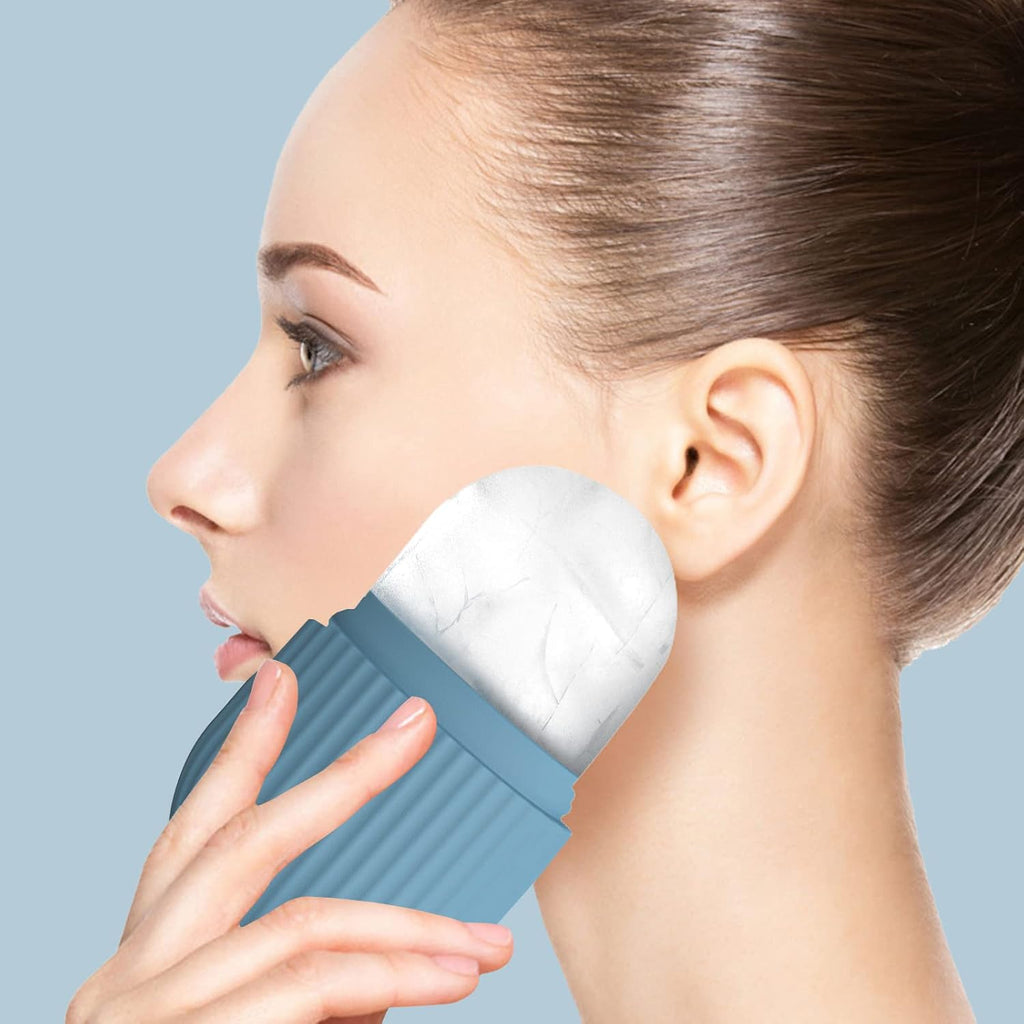 Ice Face Roller - Shrink pores, fight wrinkles, reduce puffiness, improve skin elasticity