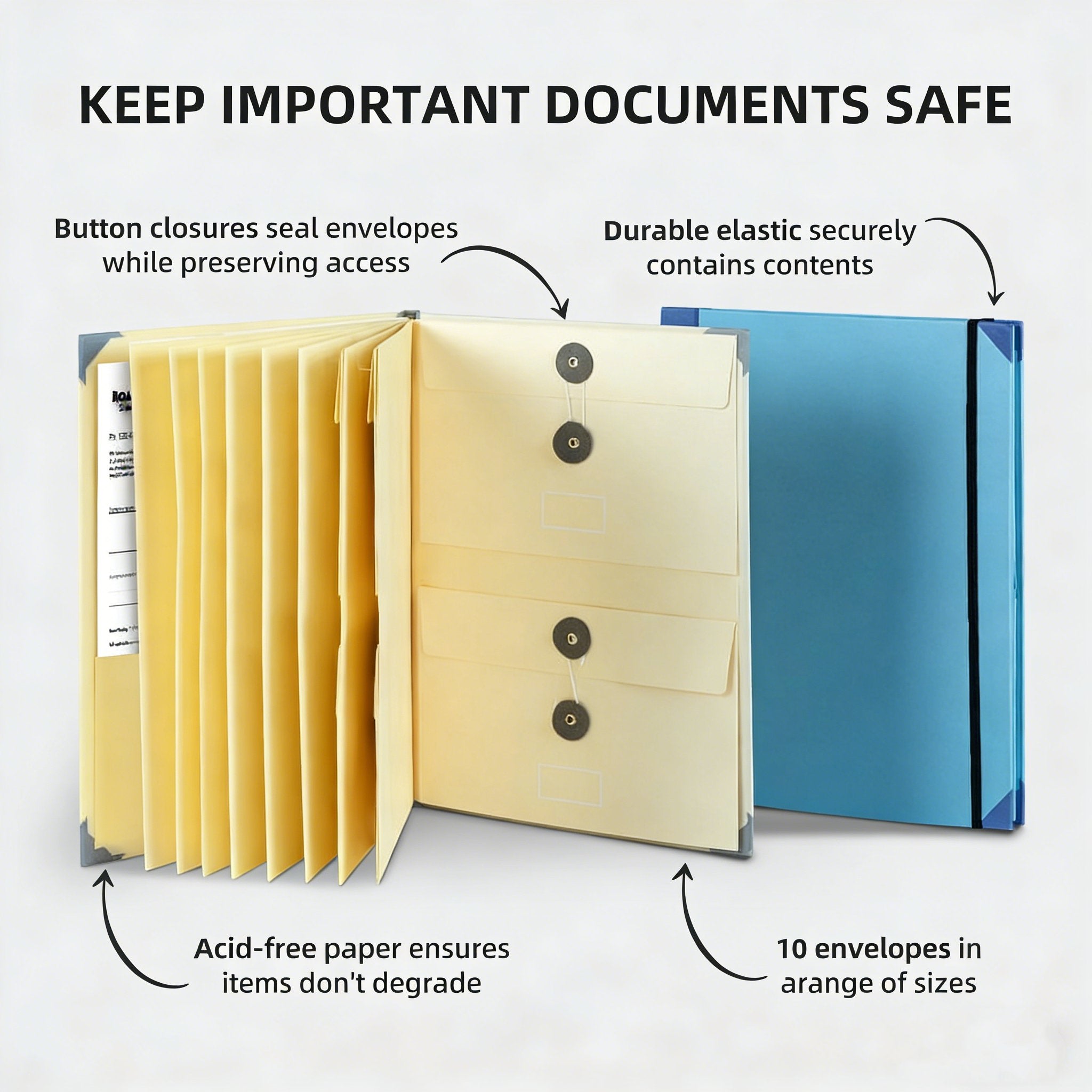 Document Organizer Binder for Important Papers 📁✨